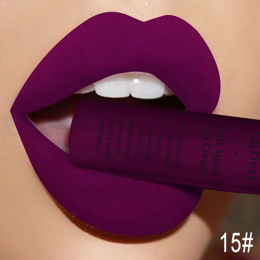 Nude Waterproof Matte Lip Gloss Liquid Lipstick/Lipgloss For Women