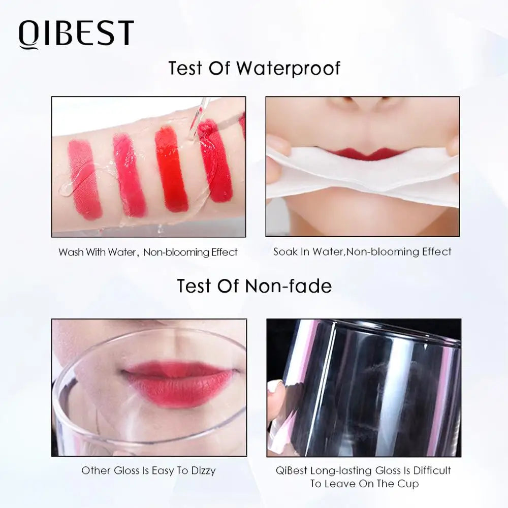 Nude Waterproof Matte Lip Gloss Liquid Lipstick/Lipgloss For Women