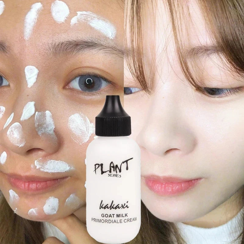 Long Lasting Goat Milk Liquid Acne Cover Korean Makeup