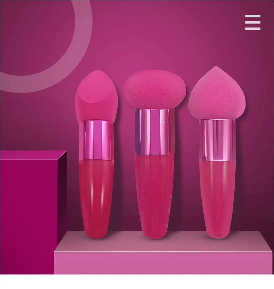 3Pcs/Set Cosmetic Puff/Sponge For Women Makeup