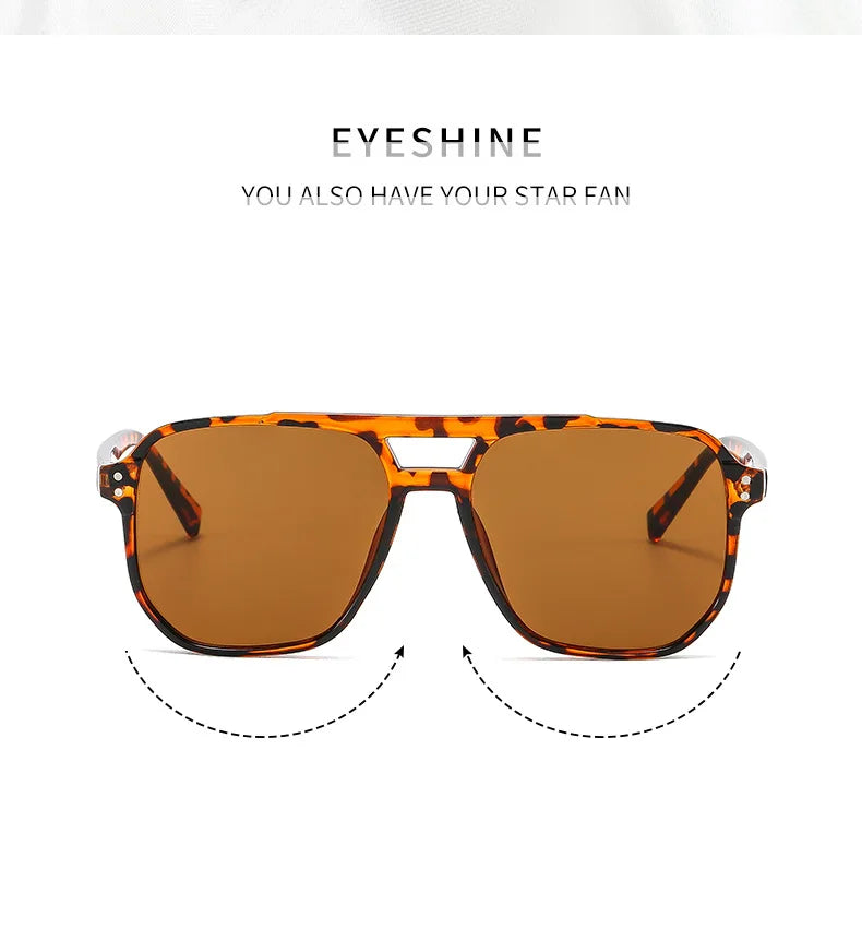 Vintage Square Sunglasses for Women UV400 Shades