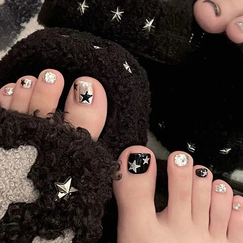 Press On False Toenails