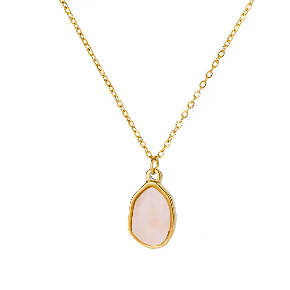 Stainless Steel Gold Plated Necklace