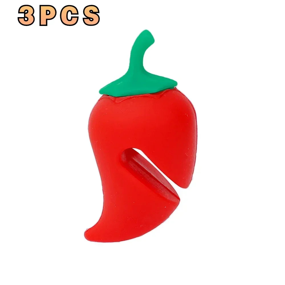 1/3Pcs Silicone Heat-Resistant Hot Pot & Lid Holder