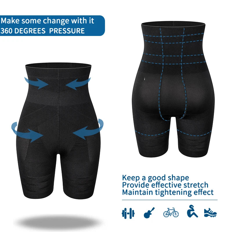 Men's Waist Slimming Belly Flat Body Shaper Briefs Boxer