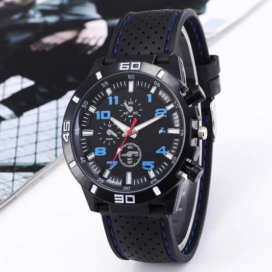 Brand Quartz Men Watches Reloj Hombre Luxury Male Clock Sport Mens Watch Fashion Silicone Strap Student Wristwatches Gift