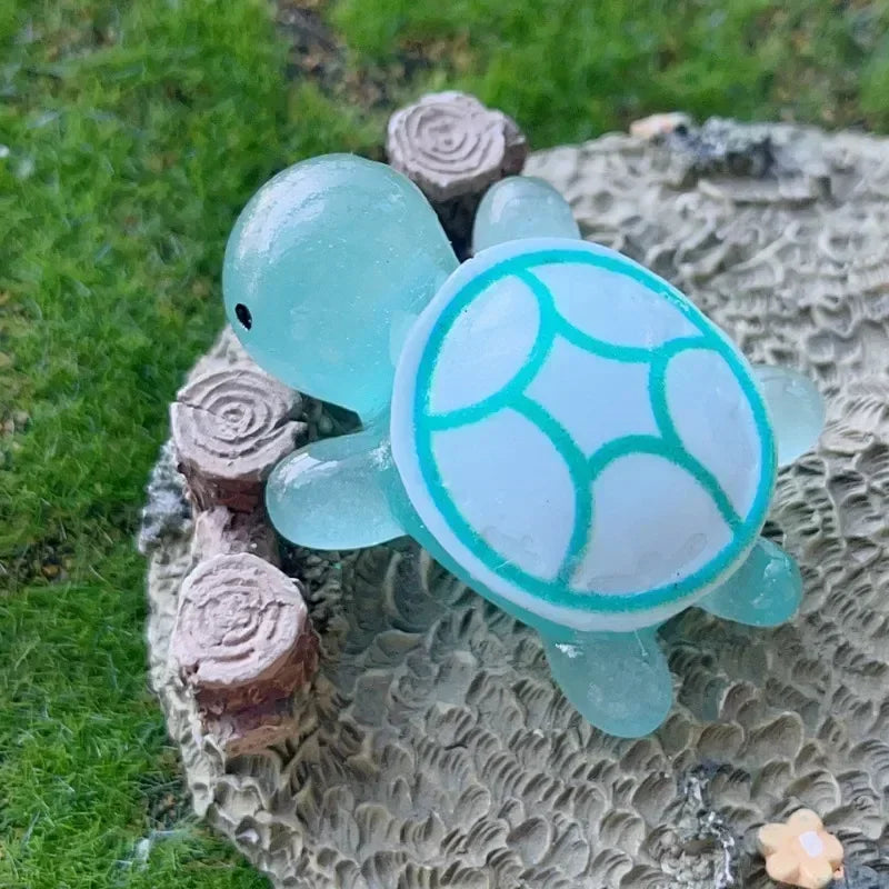 Cute Mini Luminous Glow in the Dark Turtle Ornaments