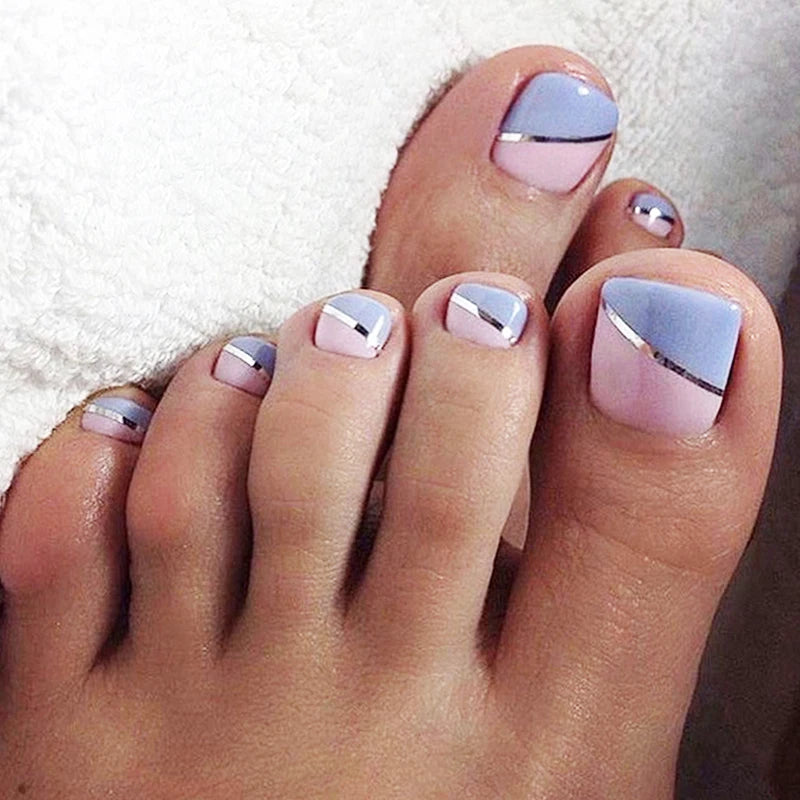 Press On False Toenails