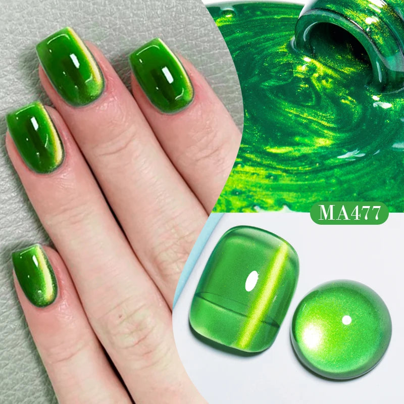 Cat Eye Gel Nail Polish With Magnet
