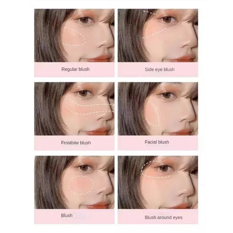 Single Color Matte Blush Natural Cheek Tint for Female
