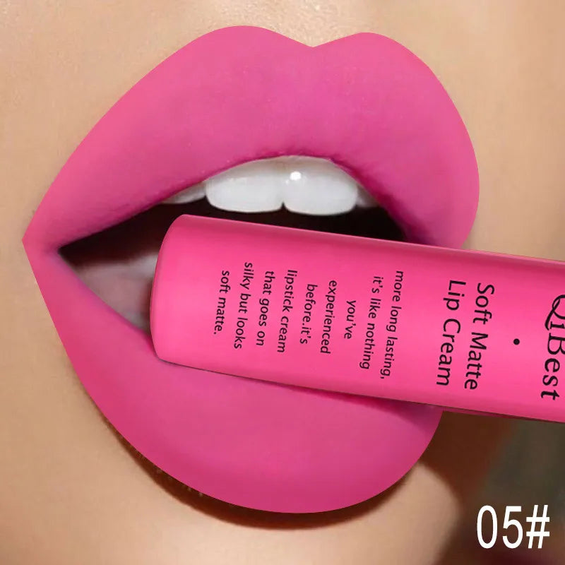 Nude Waterproof Matte Lip Gloss Liquid Lipstick/Lipgloss For Women