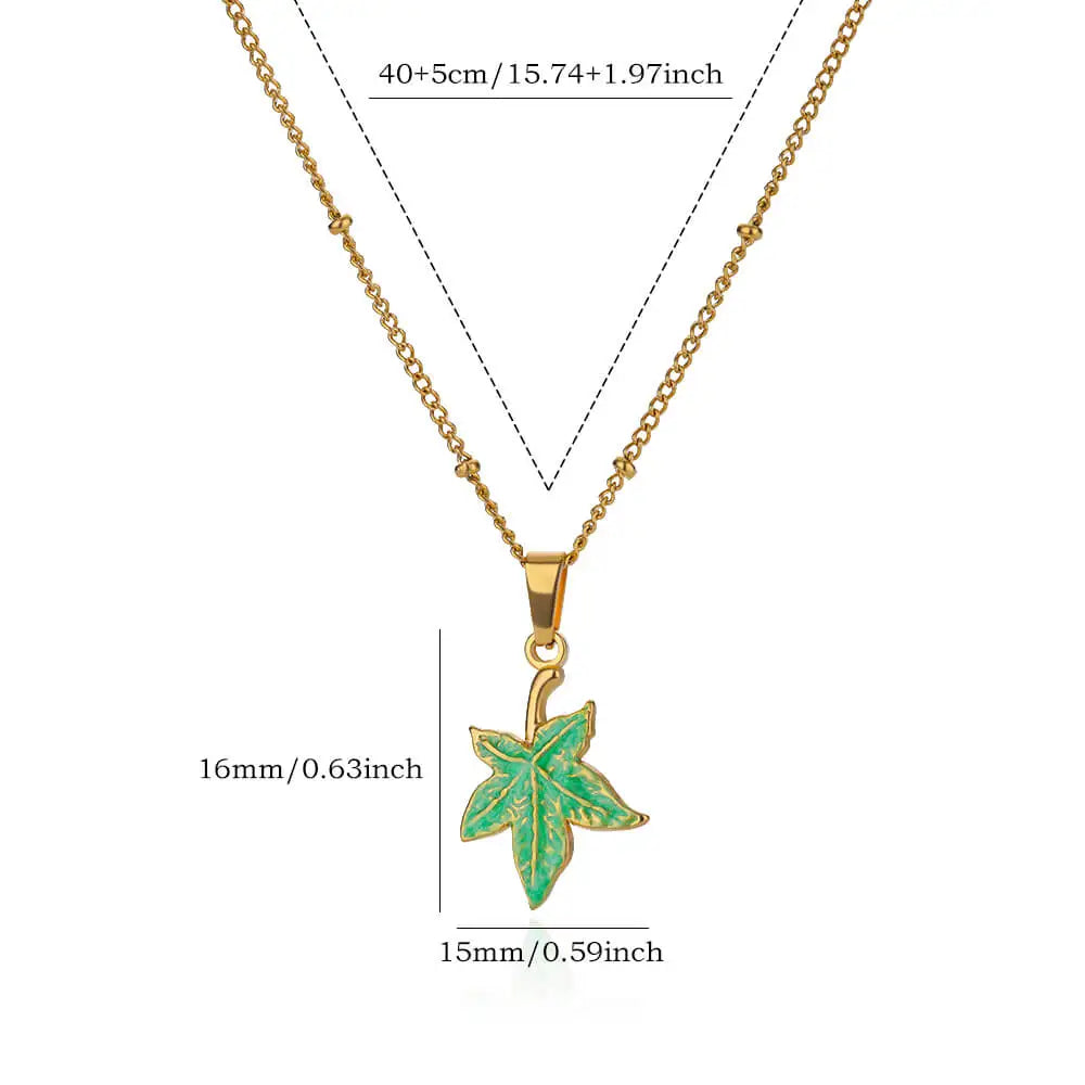 Stainless Steel Gold Plated Necklace