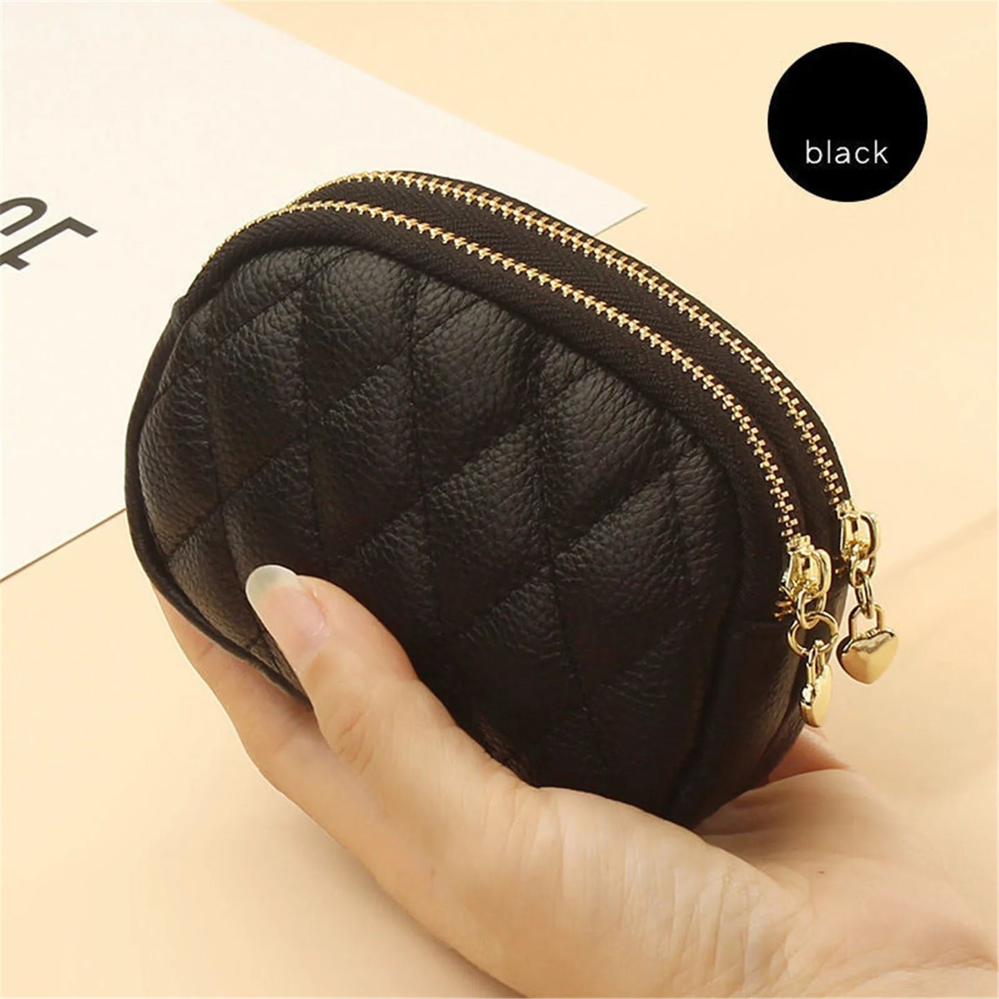 Pu Leather Key Tag Coin Purse Women/Men