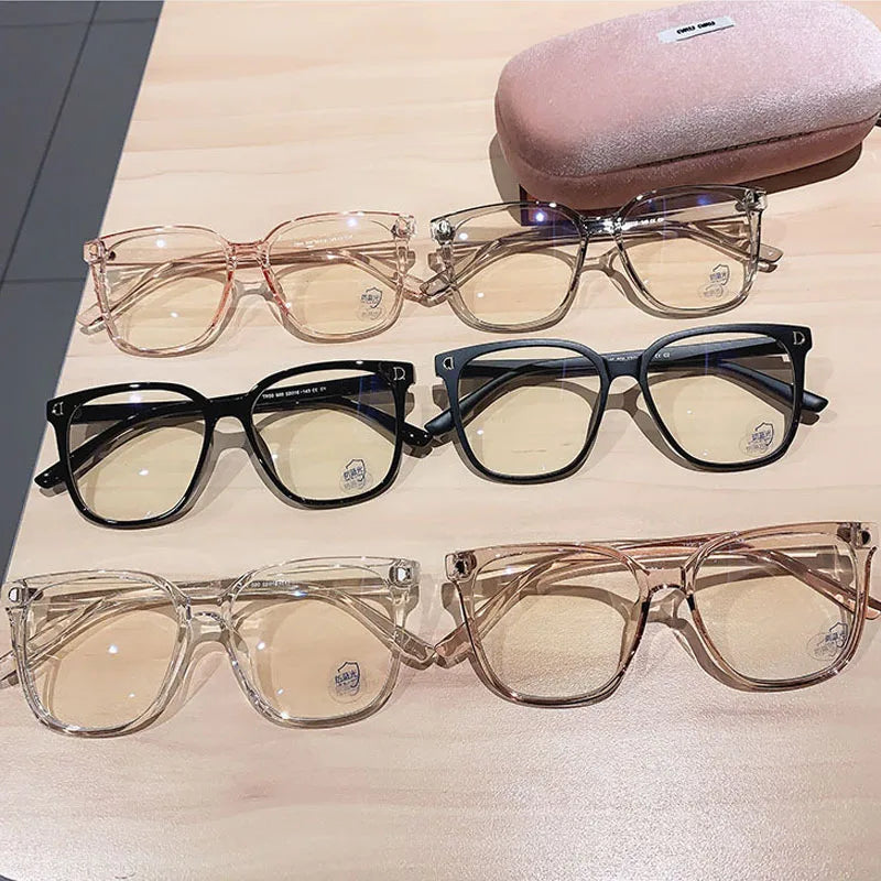 Anti-Blue Light Glasses  Eye Protective Computer Goggles Diopters -1.0 -1.5 -2.0 To -6.0