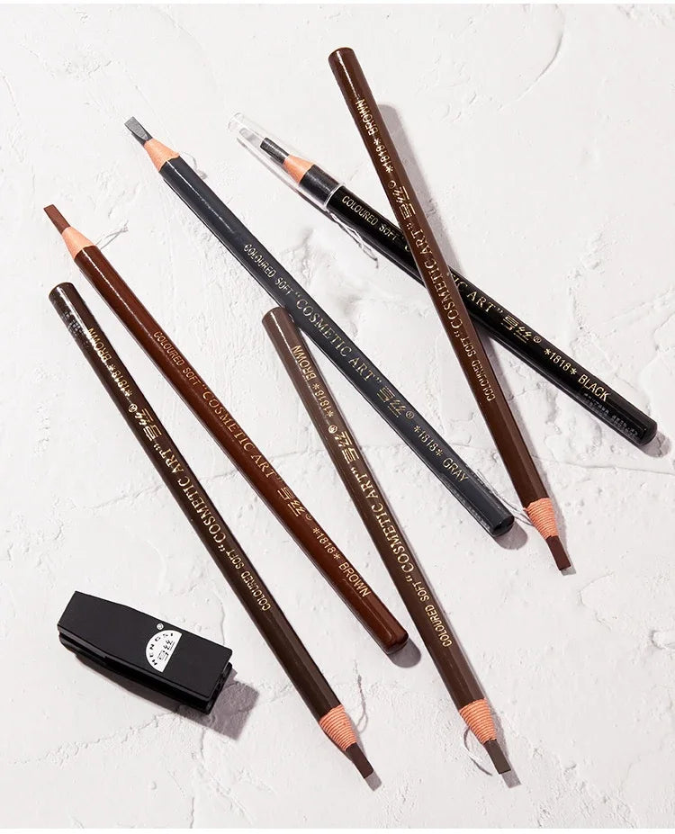 5pcs Professional Microblading, Waterproof Eyebrow Pencil