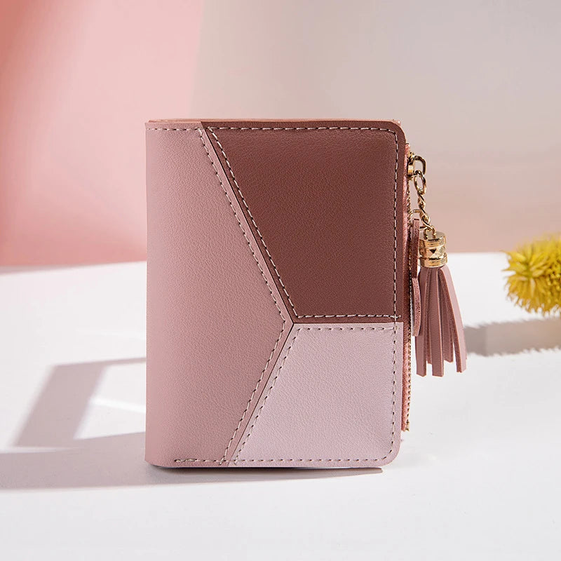 Women's PU Leather  Small Zipper Coin Purses/wallet