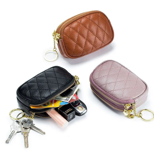Pu Leather Key Tag Coin Purse Women/Men