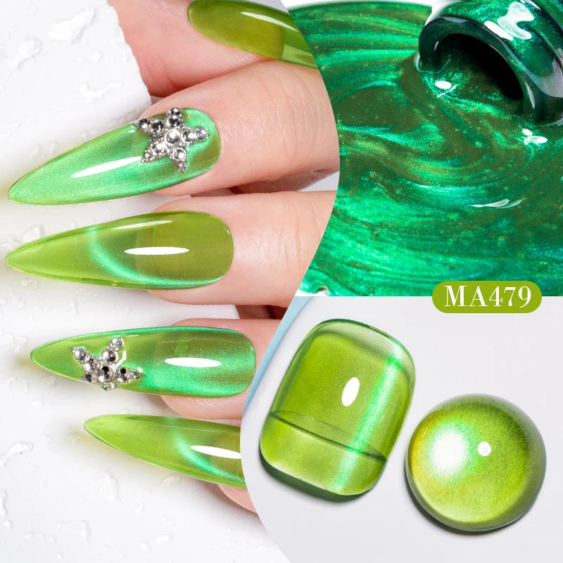 Cat Eye Gel Nail Polish With Magnet