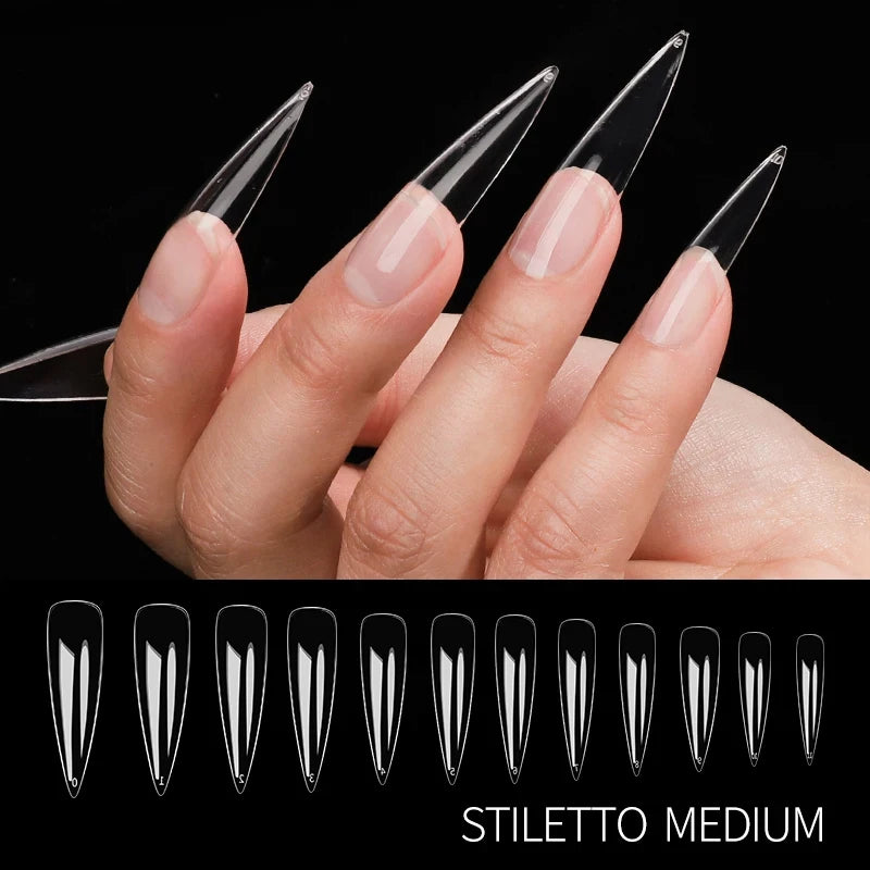 Press on Clear Nail Extensions