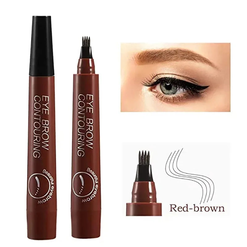 5 Colors Liquid Long Lasting Eyebrow Pencil for Women