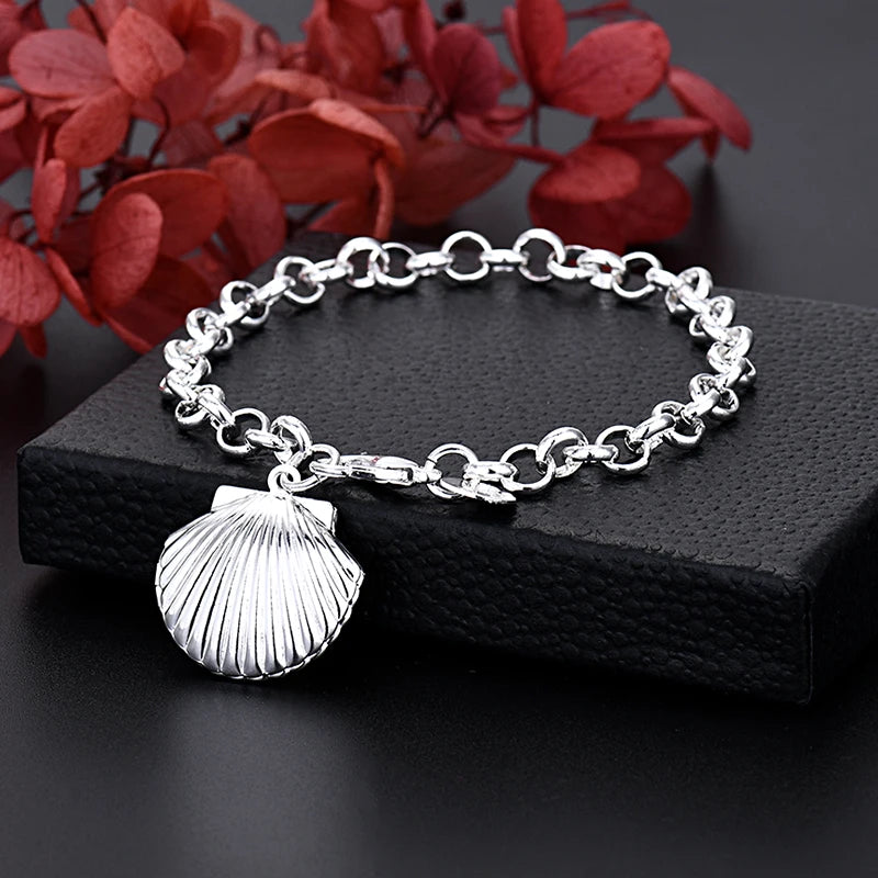 925 Sterling Silver Chain Bracelet for Women/Men