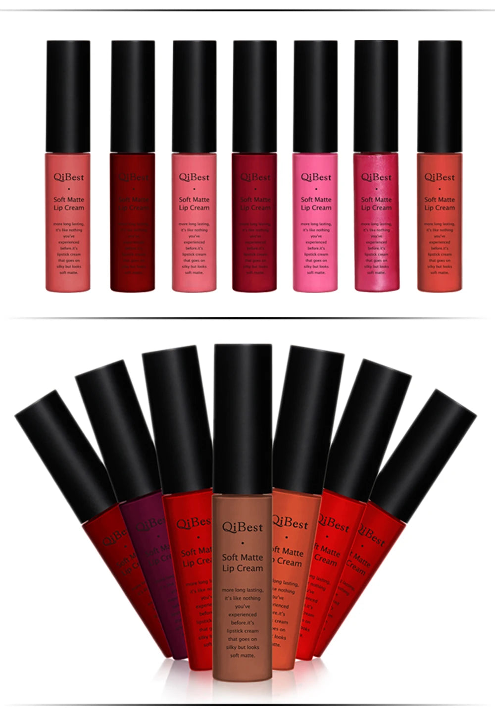 Nude Waterproof Matte Lip Gloss Liquid Lipstick/Lipgloss For Women