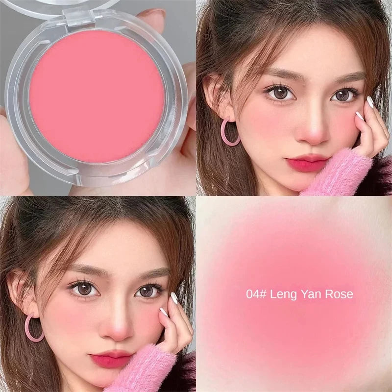 Single Color Matte Blush Natural Cheek Tint for Female
