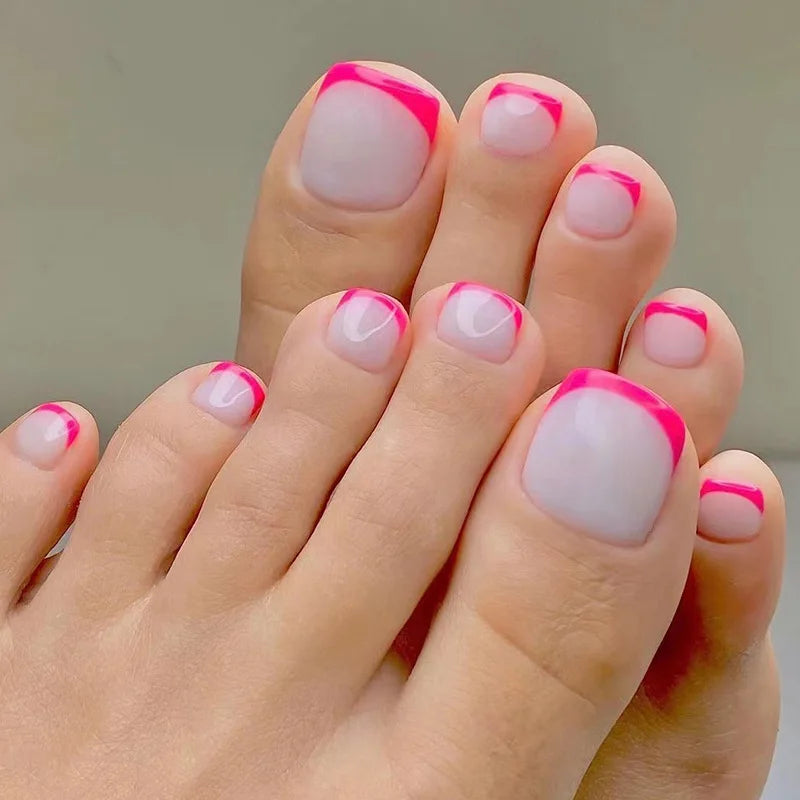 Press On False Toenails