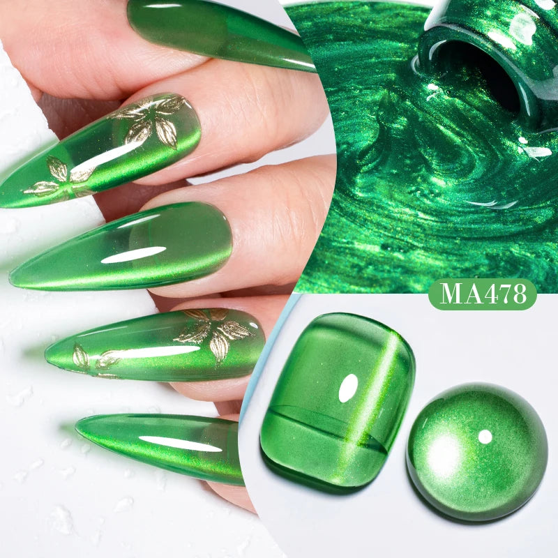 Cat Eye Gel Nail Polish With Magnet