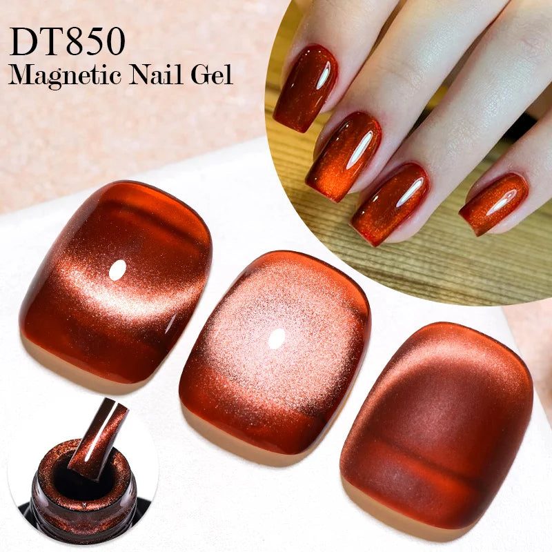 Cat Eye Gel Nail Polish With Magnet