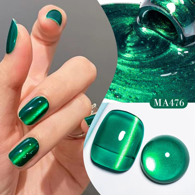 Cat Eye Gel Nail Polish With Magnet