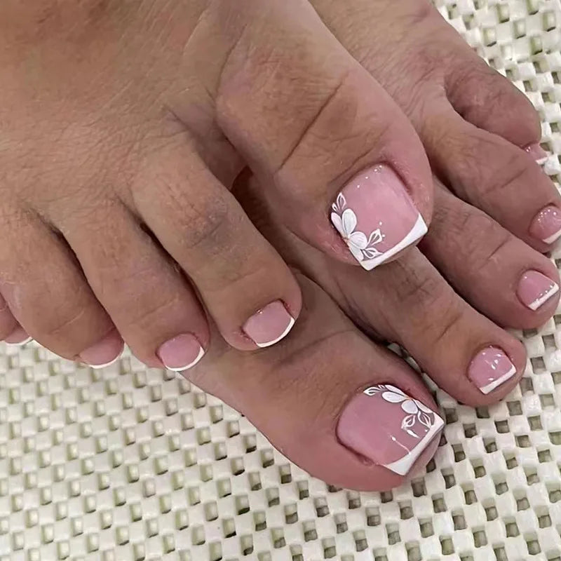 Press On False Toenails
