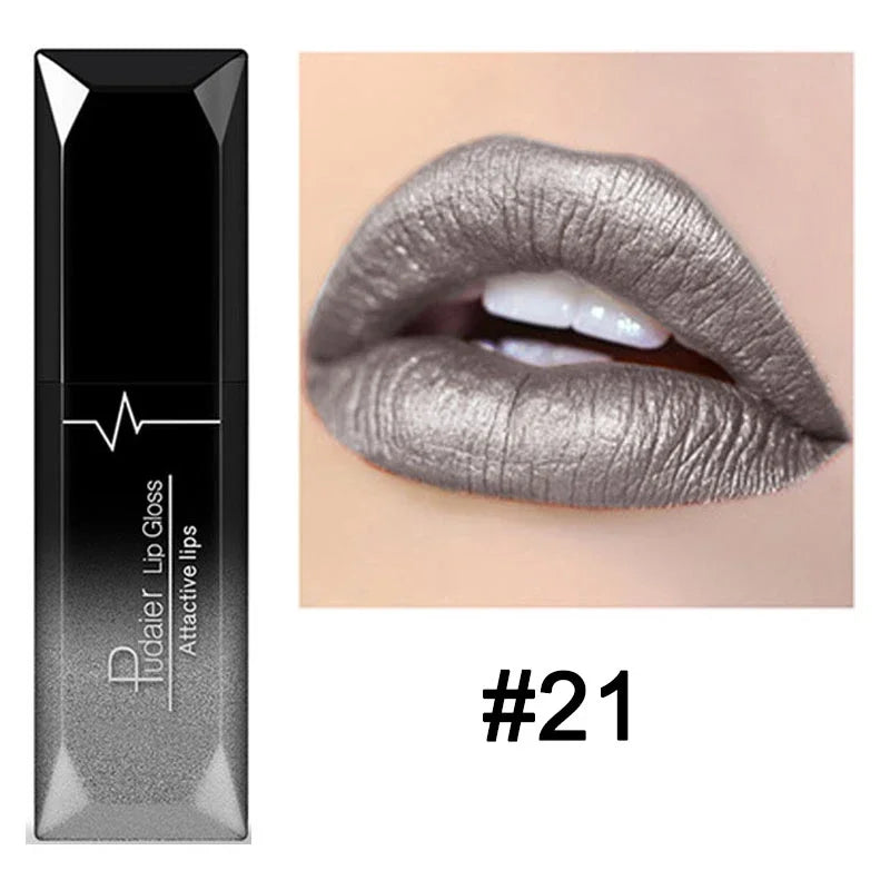 Nude Matte Waterproof Liquid Lipstick Moisturizer