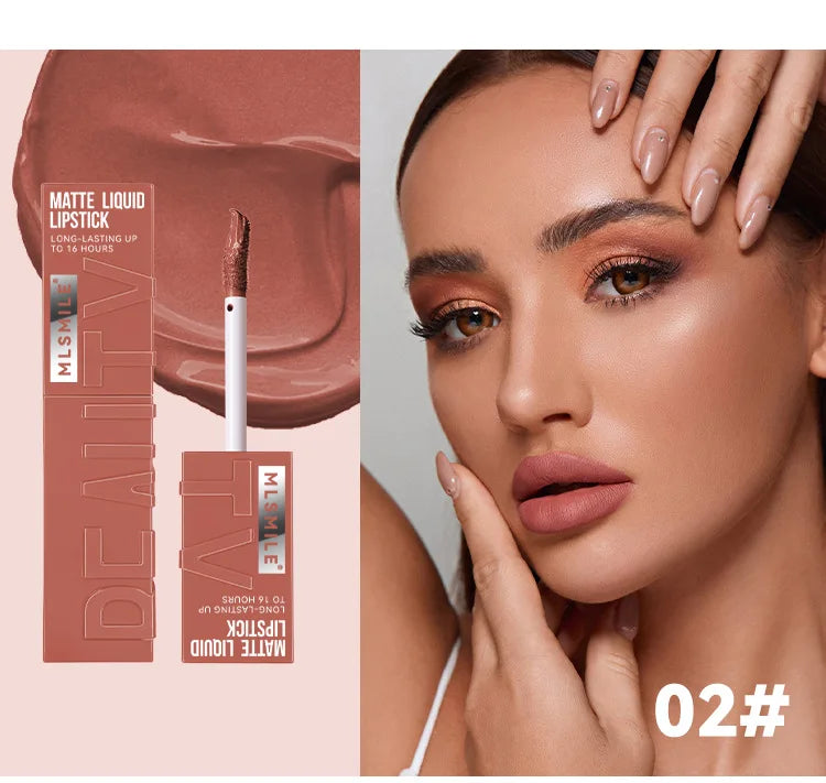 Waterproof Nude Matte Lip Gloss