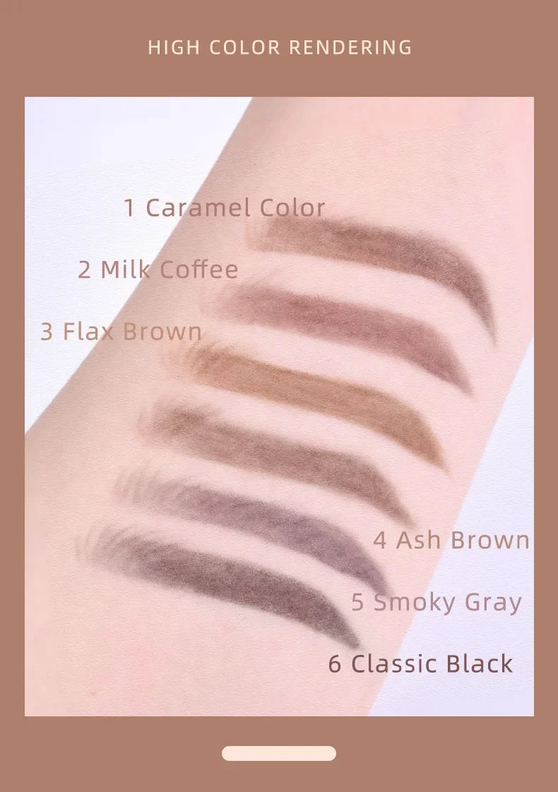 1PC Waterproof Double-Ended Eyebrow Pencil