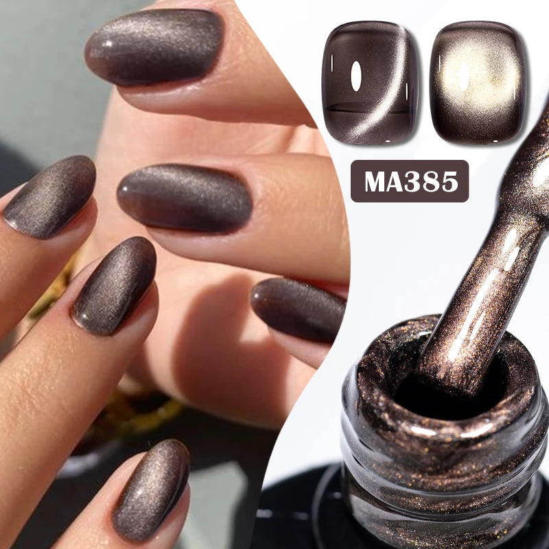 Cat Eye Gel Nail Polish With Magnet