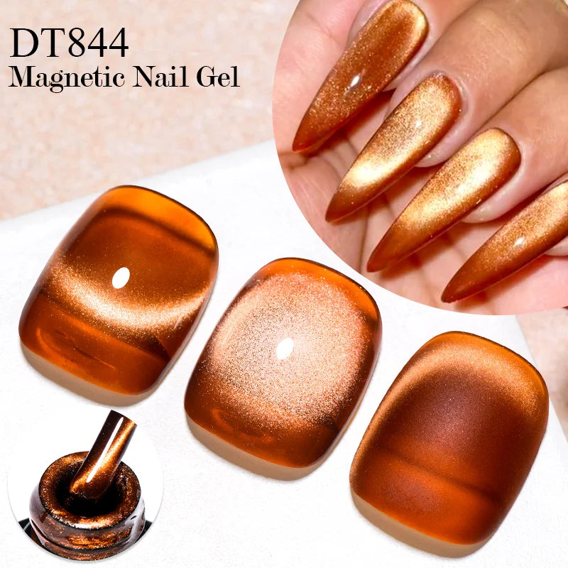 Cat Eye Gel Nail Polish With Magnet