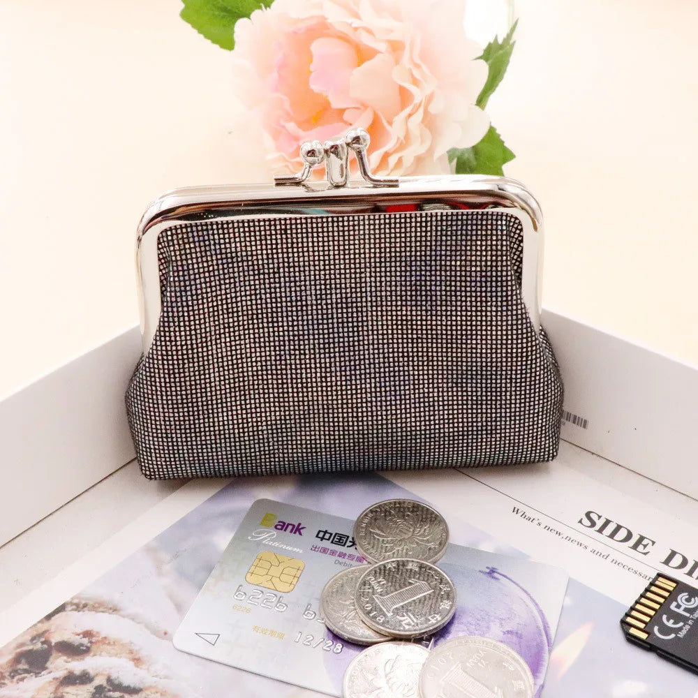 Women Coin Purse Retro Double Layer