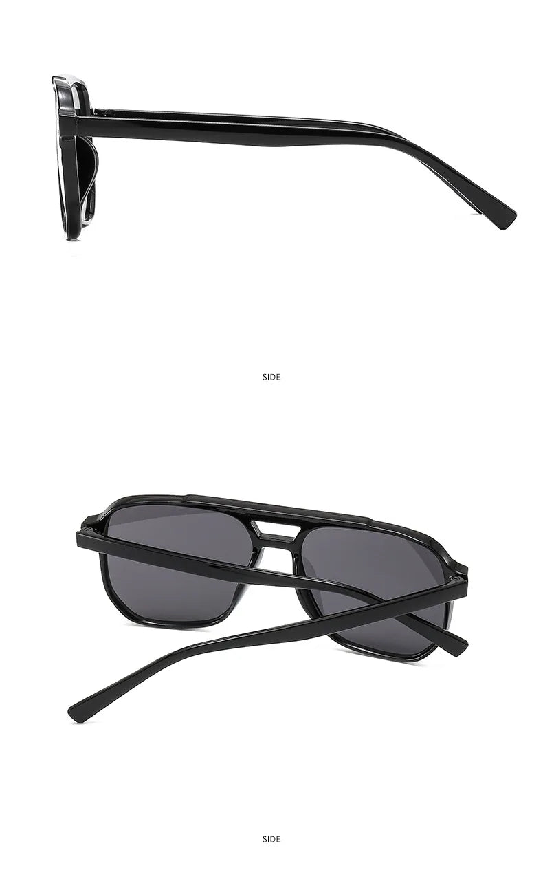 Vintage Square Sunglasses for Women UV400 Shades