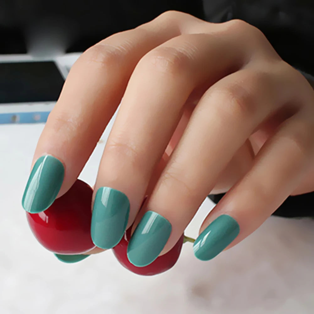 Short False Press On Nails