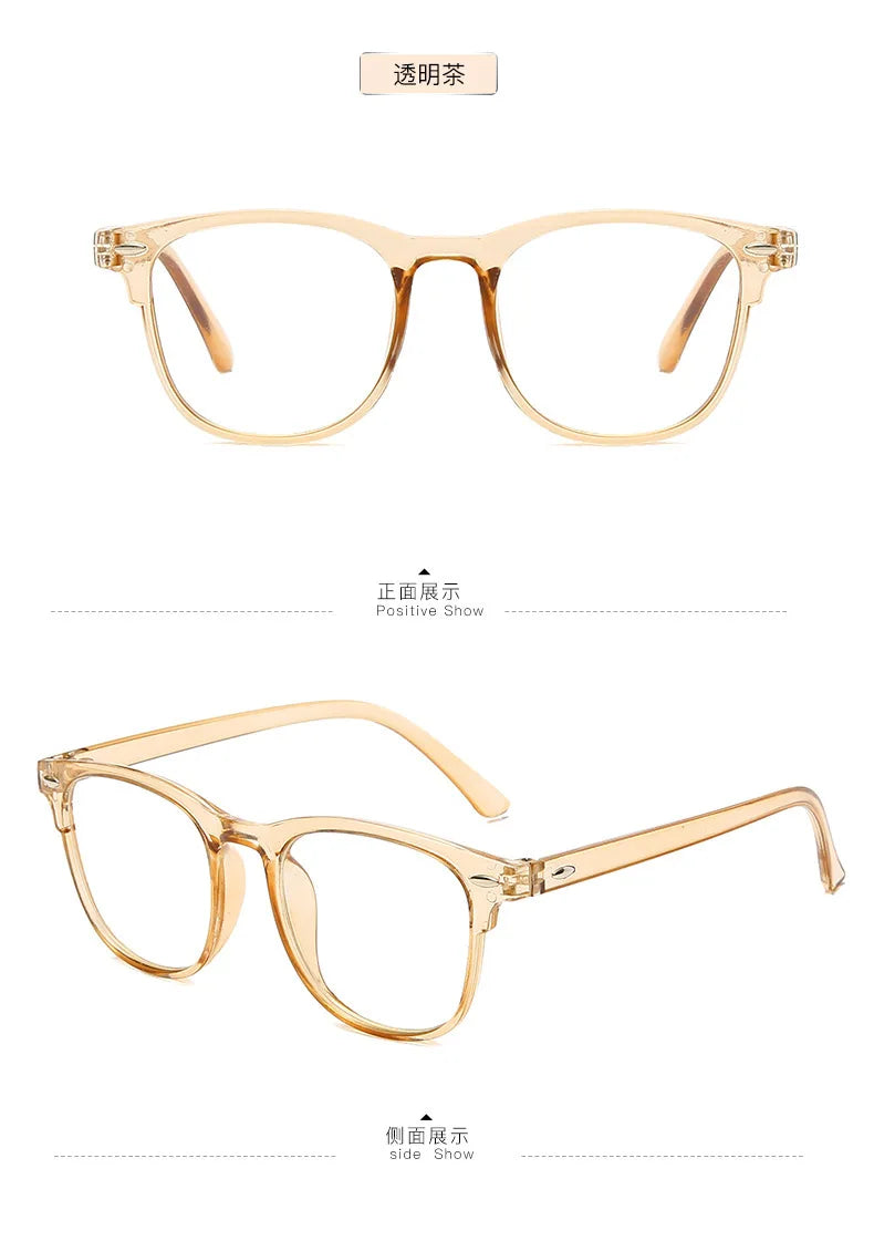 Transparent Black Eyeglasses For Shortsighted Man/Woman