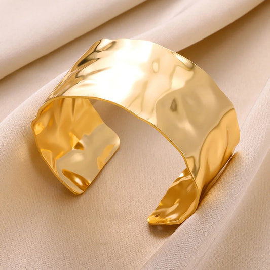 Vintage Irregular Stainless Steel Bracelet/Bangles For Women