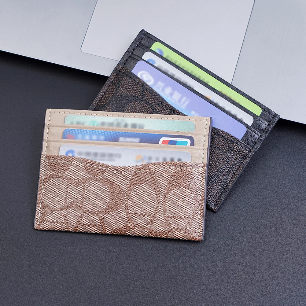 Card Holder PU Leather for Female