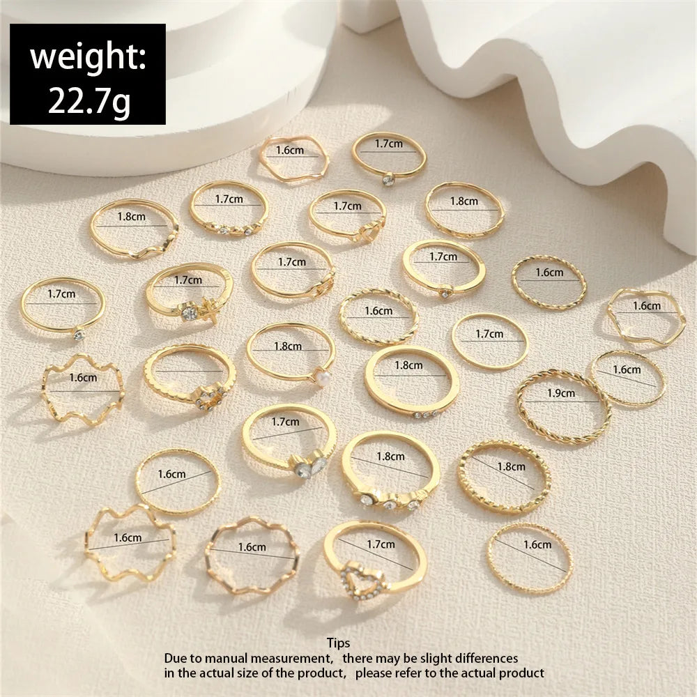 Knuckle Rings Set For Women