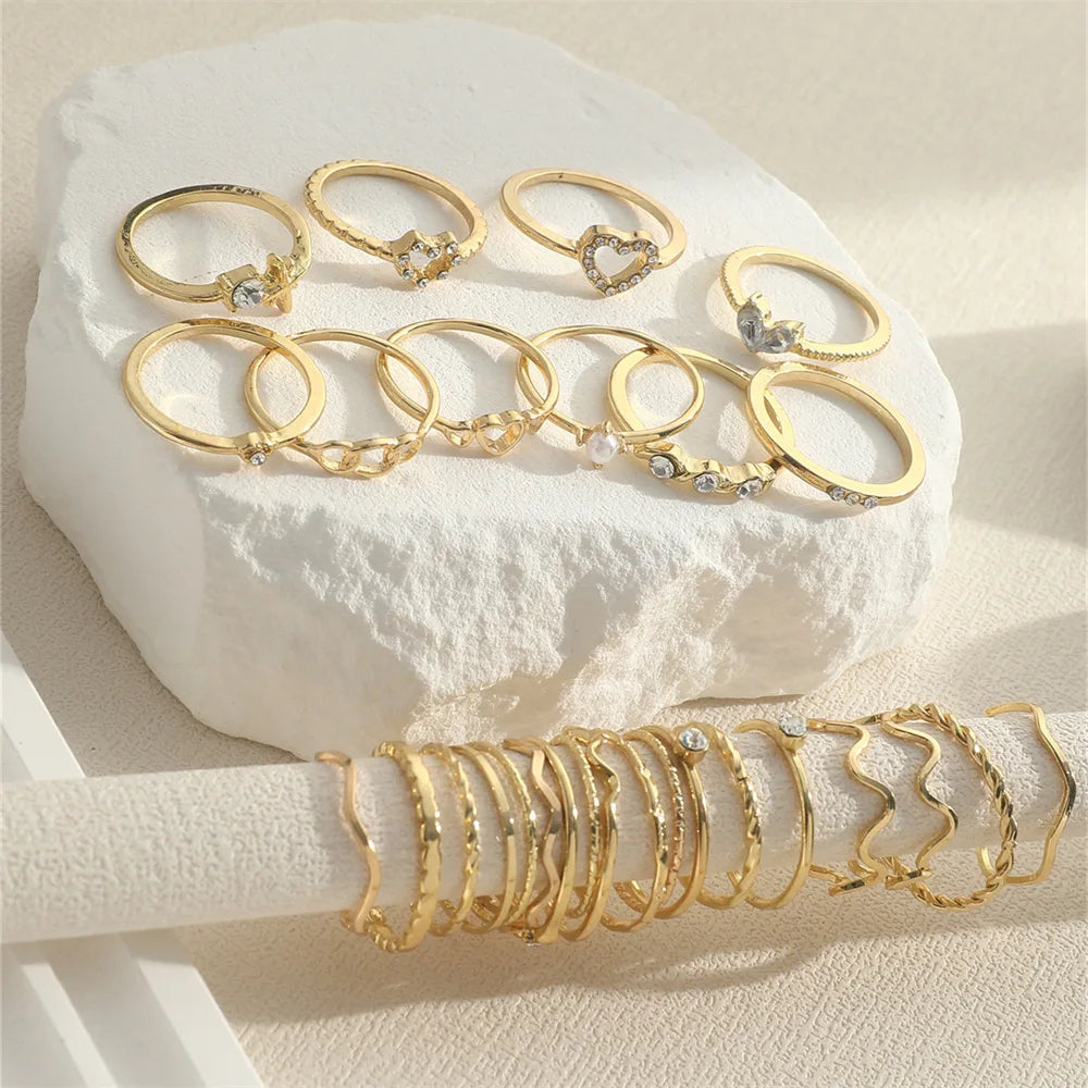 Knuckle Rings Set For Women