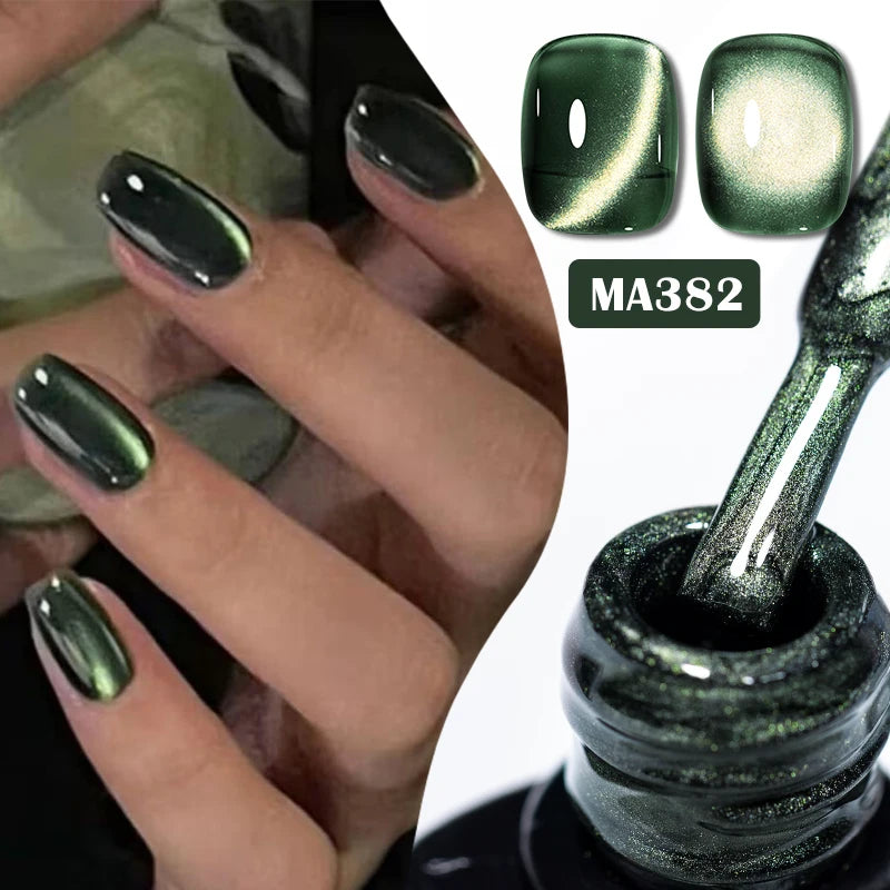 Cat Eye Gel Nail Polish With Magnet