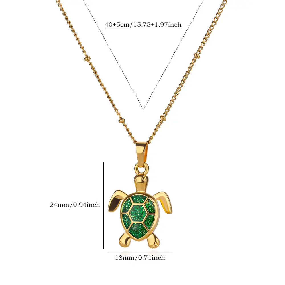Stainless Steel Gold Plated Necklace