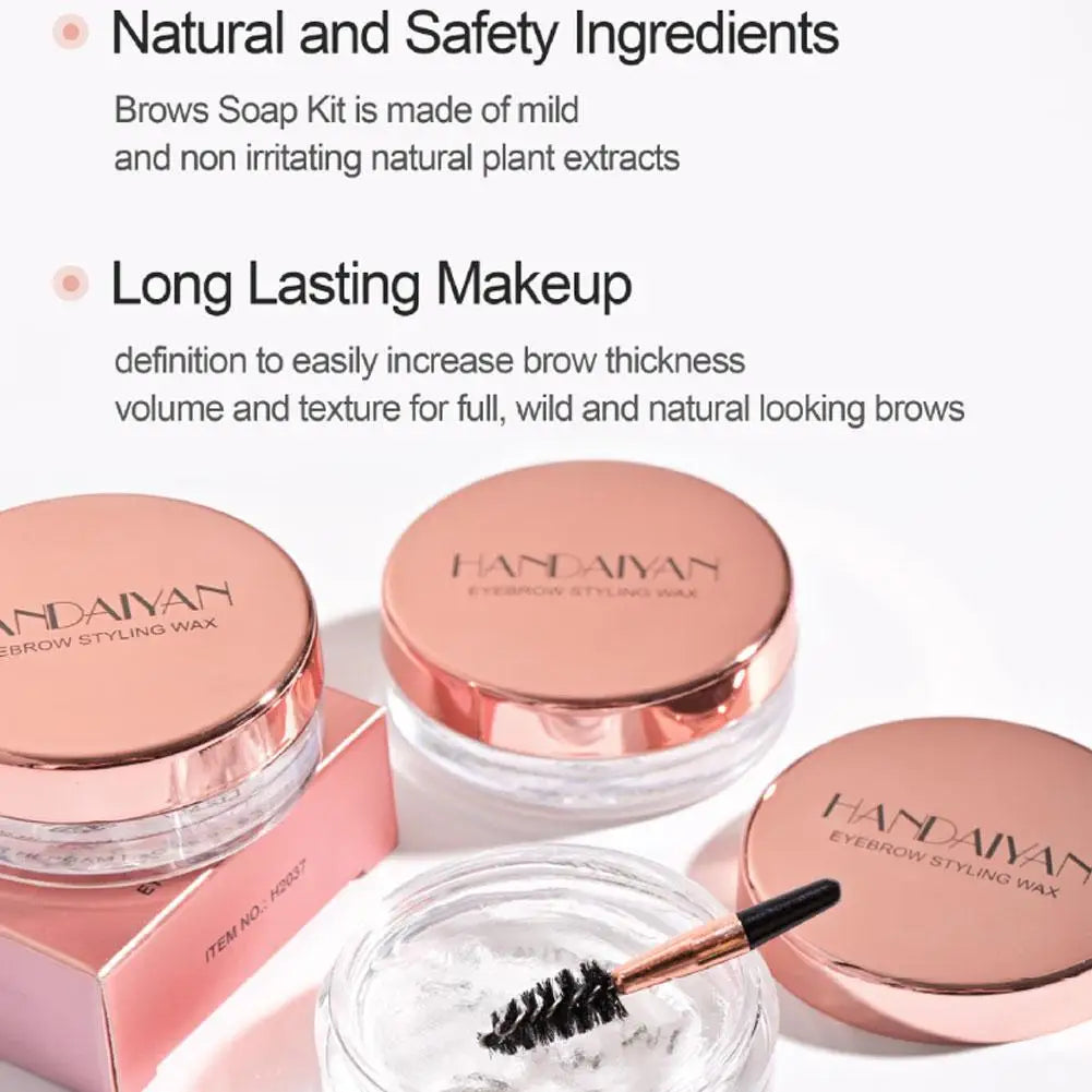 Transparent Pomade Eyebrow Styling Gel Wax For Women