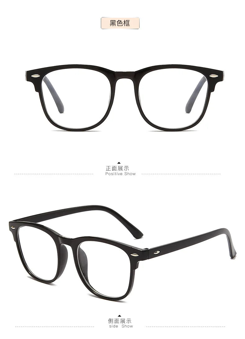 Transparent Black Eyeglasses For Shortsighted Man/Woman