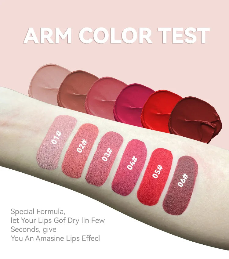 Waterproof Nude Matte Lip Gloss